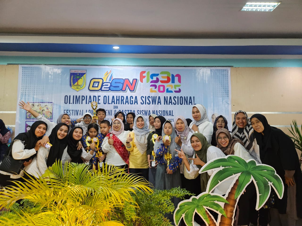 SLB ABCD Muhammadiyah Palu Raih Juara Umum  Pada Ajang O2SN &amp; FLS3N Tingkat Provinsi Sulawesi Tengah